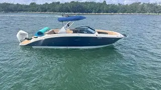 27 Sea Ray SDX OB, 2019 with 2022 mercury 300 engine and bow thruster ￼ Michael Ehrlich MarineMax ￼