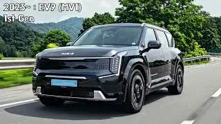 기아 EV(2~9) 전기차 라인업 진화 (후면 포함, 2019년 ~ 2025년)