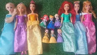 Which Disney Princess Are You ~Doll Review Collection DIY Miniature Ideas for Barbie DIY ASMR Video