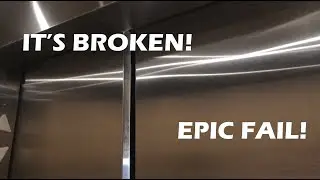 STUCK in the Elevator at My Friend's Apartment near Tampa, FL! (Firemen Came)