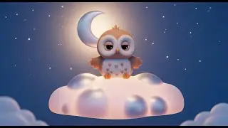 Little Owl Blinks in the Night | Gentle Night Animal Rhyme for Kids | Nursery Rhymes for Children