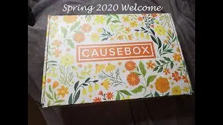 Spring 2020 Welcome Causebox Unboxing