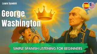George Washington’s BIG Decision 👑 | Epic Bilingual Story (English & Spanish A2)
