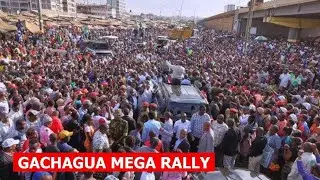LIVE! GACHAGUA BREATHING FIRE IN KIRINYAGA AFTER MP DITCHED HIM TO SUPPORT RUTO