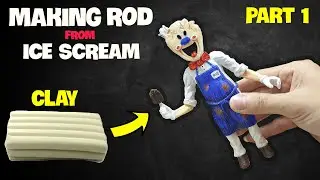 MAKING ROD  ★ POLYMER CLAY TUTORIAL ✔/ Hướng dẫn nặn &ocirc;ng b&aacute;n kem bằng đất s&eacute;t ★ ICE SCREAM ✔PART 1