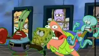 Spongebob Simpsons Chase bikini bottom jail police run