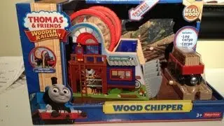 2013 Wood Chipper Destination For The Thomas The Tank Engine Wooden Toy Train Railway By Mattel