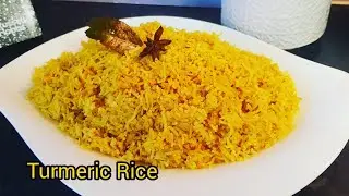 Cook with me one pot . tumeric rice / how to cook turmeric rice