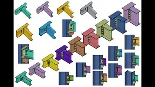 Tekla API Advance - Shear Plates - External Excel design - Supper automation for your Tekla modeling