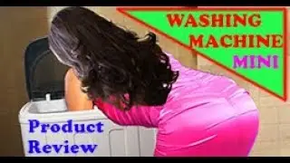Best Mini Washing Machine (13 Lbs Capacity) Spin Dry Cycle DEMO & Review