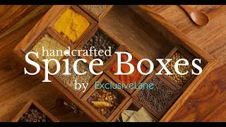 Handcrafted Spice Boxes | ExclusiveLane
