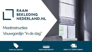 Inmeten  Label 65&reg; & Luxaflex&reg; vouwgordijn 