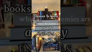 ENEMIES to LOVERS&hellip;but they&rsquo;re ACTUALLY enemies🤭😌#booktube #bookrecommendations #bookrecs #tbr