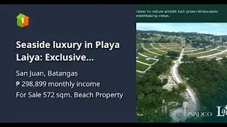 Seaside luxury in Playa Laiya: Exclusive Batangas beach estate