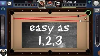 8 Ball All-in INDIRECT VS JOKER | 3D Pool Ball