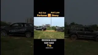 Toyota fortuner VS Suzuki Jimny 🔥 | subscribe🔔 | #shorts  #fortuner #suzukijimny