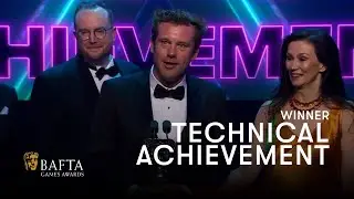 Horizon Forbidden West Didn't Think They'd Win Technical Achievement | BAFTA Games Awards 2023