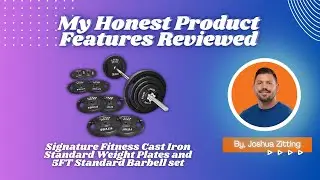 My Honest Product Features Reviewed of Signature Fitness Cast Iron Standard Weight | Zitting Reviews