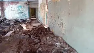 Air Base For Museum .19-2-2019. Казарма,Все расхерачено.