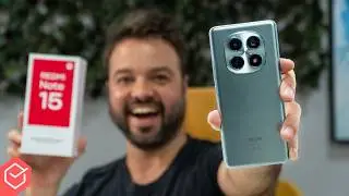 REDMI NOTE 15 4G! 6000mAh e TELA CURVA AMOLED por POUCO! // Unboxing e Primeiras Impress&otilde;es