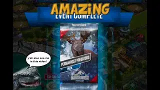 Amazing pack. Jurassic world the game