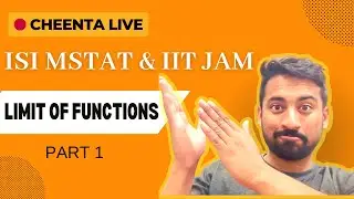 ISI MStat & IIT JAM | Limit of Functions | Daily Math Concepts | Cheenta
