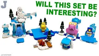 LEGO Super Mario 2023 Fliprus Snow Adventure 71417 Exploration & Review