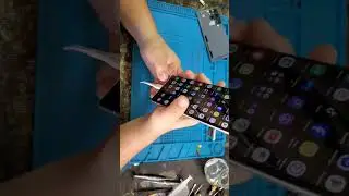 Samsung s22 ultra charger port, Sim card reader, microphone repair #cellphonerepair #Samsungs22ultra