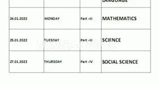 10th Standard Revision Exam Time Table | SSLC 2022 | @NSNTeaching