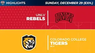 12-29-24 UNLV at Colorado College (Exh.) Highlights