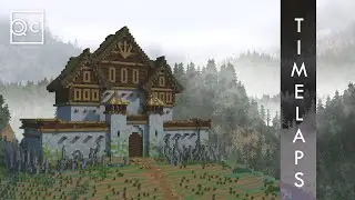 Rampart: AvLee style city [Minecraft: Heroes of Might and Magic III][Timelapse]
