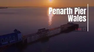 Penarth Pier, Golden Hour FPV