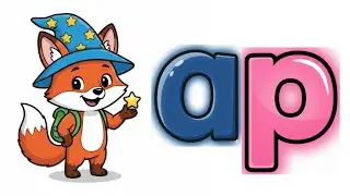 AP Word Family| Phonics for Kids | Learn ap Words | CVC Words | Kindergarten Reading #phonicsforkids