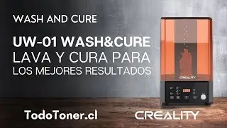UW-01 Creality - 💧 LAVADORA Y CURADORA 🌞 PARA LOS MEJORES RESULTADOS 🦾 - Wash & Cure - TodoToner ⚡