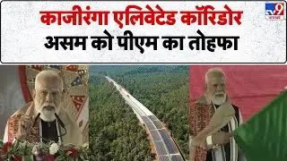 PM Modi Assam Visit : Kaziranga Elevated Corridor,  असम को पीएम का तोहफा  - TV9 | BJP | Congress