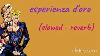 esperienza d'oro - (slowed - reverb)