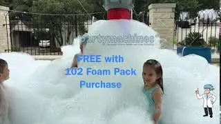 Free Foam Machine! Buy 102 Powder Foam Packs and get this unit for FREE! That's it!