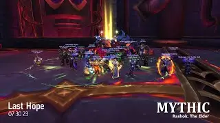 Last Hope of Illidan - Mythic Rashok, the Elder - Aberrus, the Shadowed Crucible