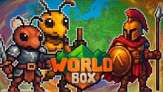 Criei um REINO de INSETOS no WorldBox! 🐜👑