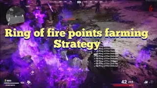 Call of Duty cold war zombies ring of fire points farming strategy