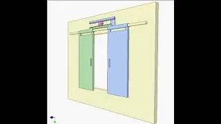 Synchronously sliding windows 3480p | Mechanisms |Mechanical Engineering | Design Concepts |