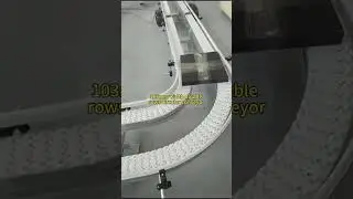 103mm width double rows conveyor