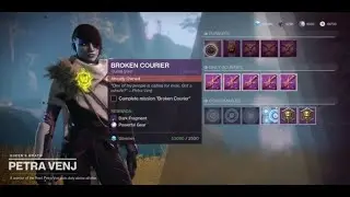 Destiny 2: Dreaming City - How to complete Broken Courier Quest