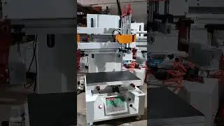 Pneumatic Flat Screen Printing Machine