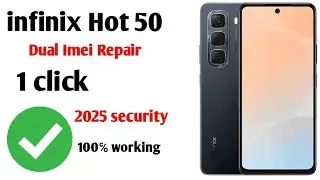 Infinix Hot 50 X6882 imei repair 2025 security by dft pro tool