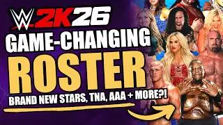 WWE 2K26: Новые суперзвезды, подтвержденные персонажи и что нас ждет!