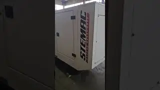 Gerador de Energia Seminovo Carenado Silenciado 55 kva autom&aacute;tico