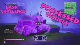 HOW TO DEAL DAMAGE WITH A POSSESSED VEHICLE IN FORTNITE BATTLE ROYAL WEEK challenge guide