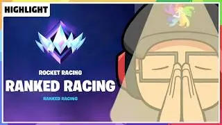 Ranking up in Rocket Racing [Fortnite Highlights]