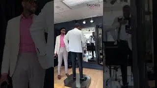 Creating a White TUXEDO Jacket for a Client's Wedding!